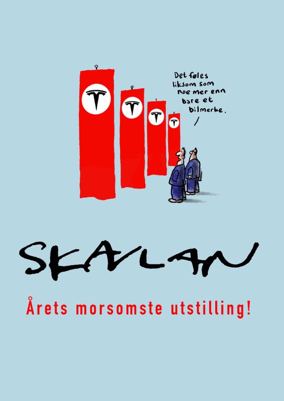 Fredrik Skavlan utstilling - siste dag